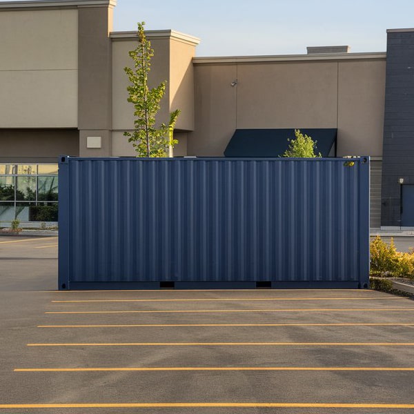 we provide convenient delivery and pickup options for our commercial storage containers